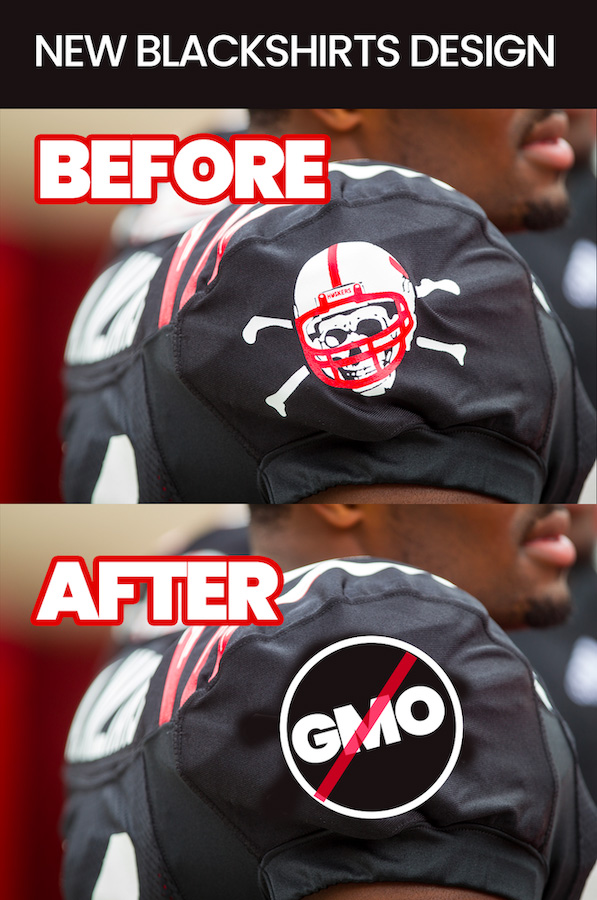 New No GMO Blackshirts Design